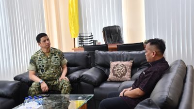 Temui Pangdam XXV/SMR, Bupati Lingga Bahas Pembangunan Batalyon hingga Krisis Air dan Listrik