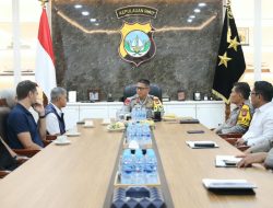 Kapolda Kepri Terima Delegasi Interpol, Bahas Operasi CHASE Cegah Penyelundupan Bahan Kimia