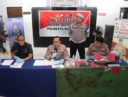 Polsek Batam Kota Ungkap Pembunuhan di Teluk Tering, Pelaku Ditangkap dengan 25 Luka Tusuk pada Korban