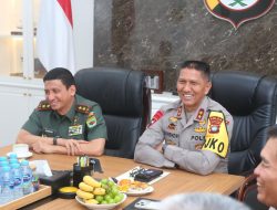Perkuat Sinergitas TNI-Polri, Pangdam XXV Silaturahmi ke Kapolda Kepri